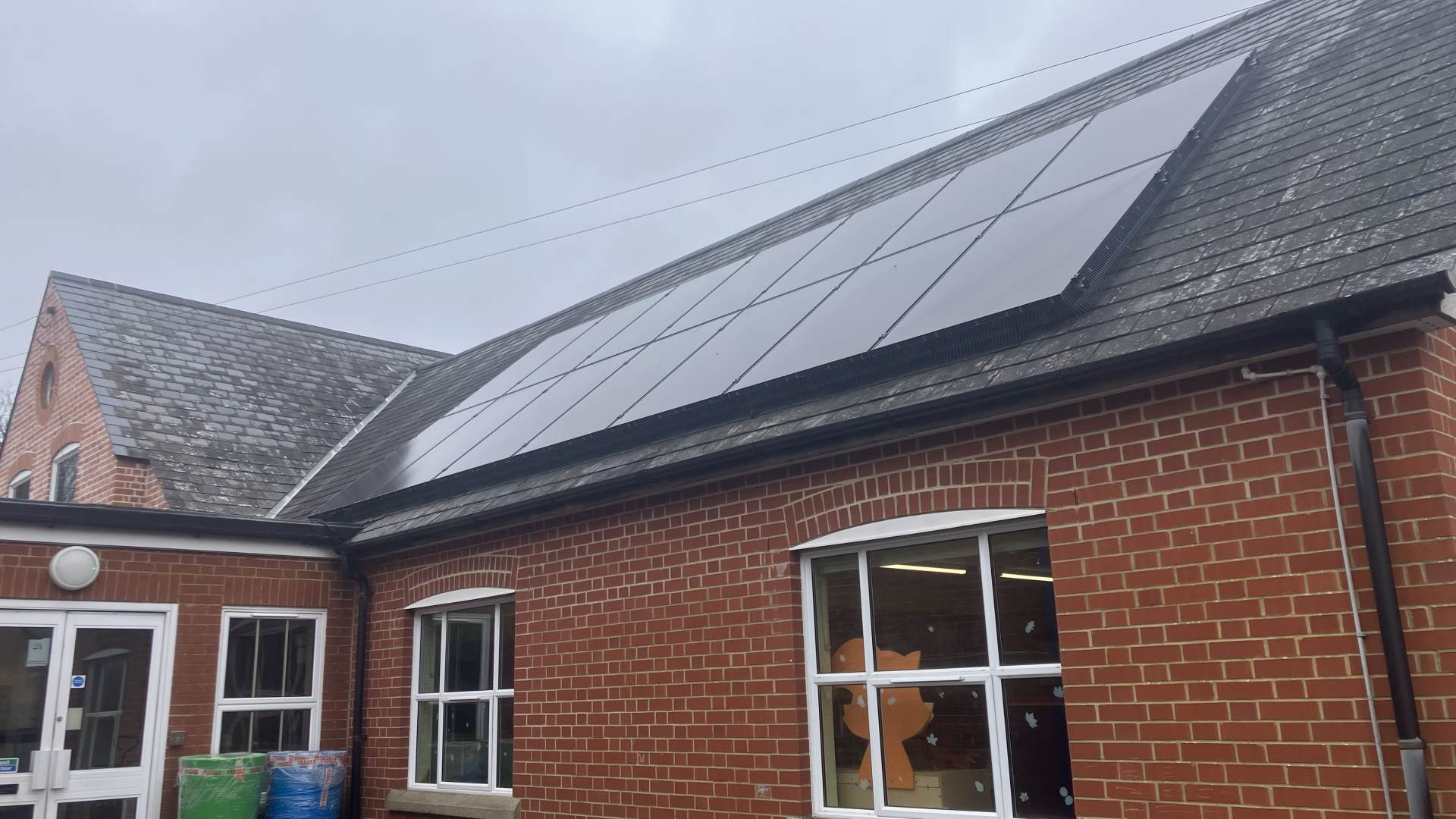 Some of our new solar panels